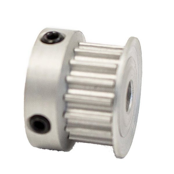 B B Manufacturing 17-3P06-6CA2, Timing Pulley, Aluminum, Clear Anodized 17-3P06-6CA2